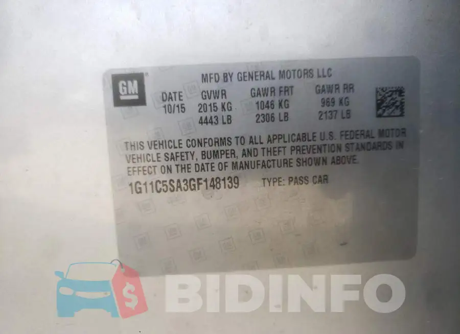 1G11C5SA3GF148139 Photo# 10