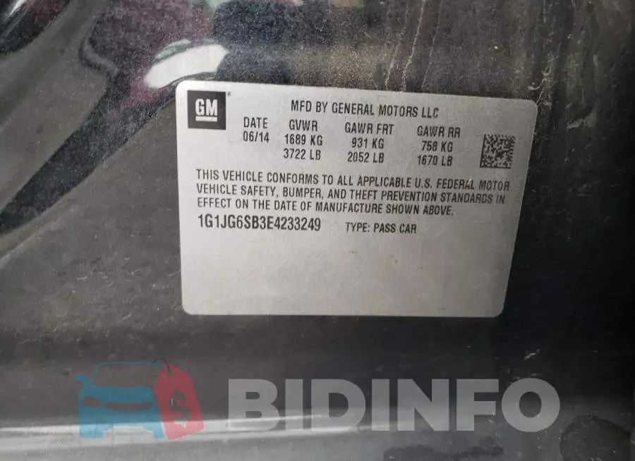 1G1JG6SB3E4233249 Photo# 12