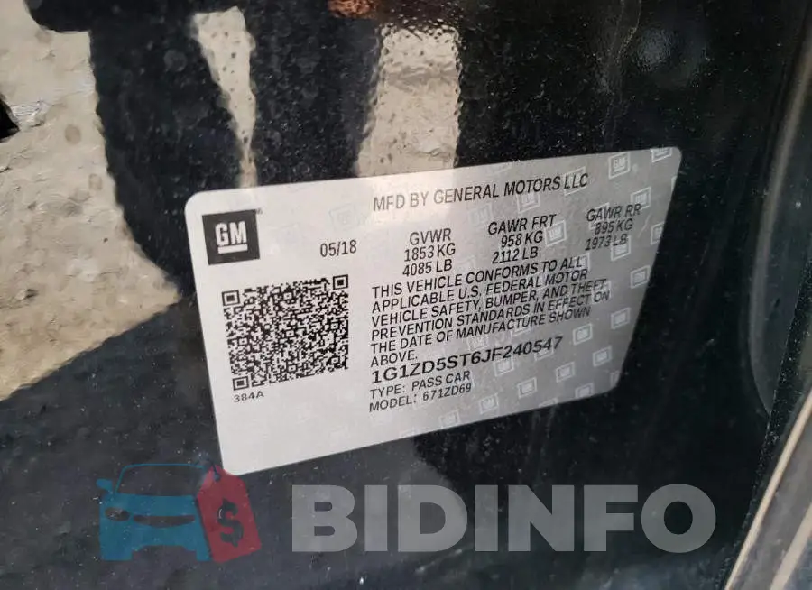 1G1ZD5ST6JF240547 Photo# 10