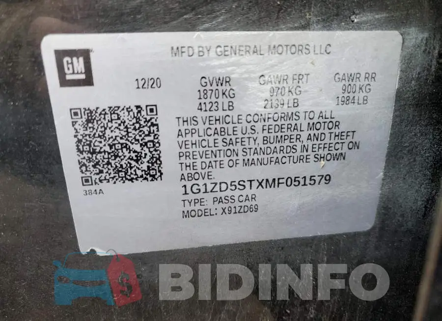 1G1ZD5STXMF051579 Photo# 12