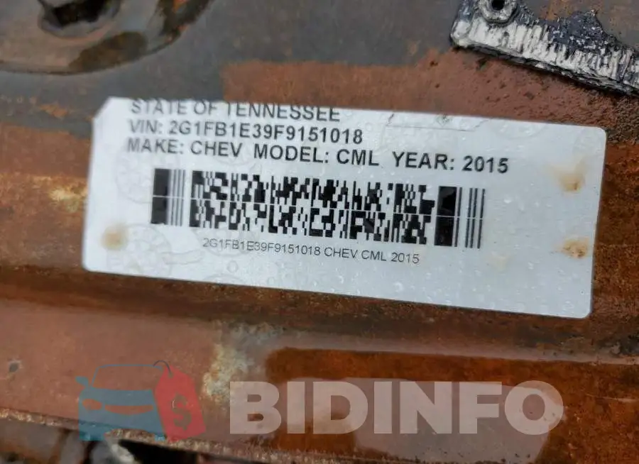 2G1FB1E39F9151018 Photo# 10