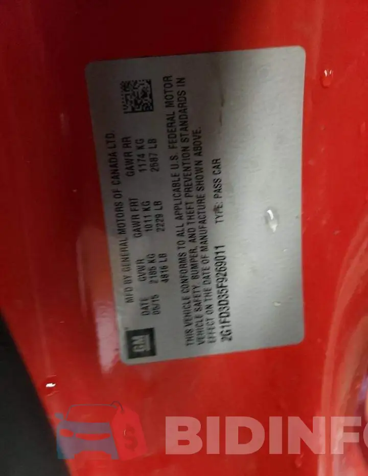 2G1FD3D35F9269011 Photo# 10