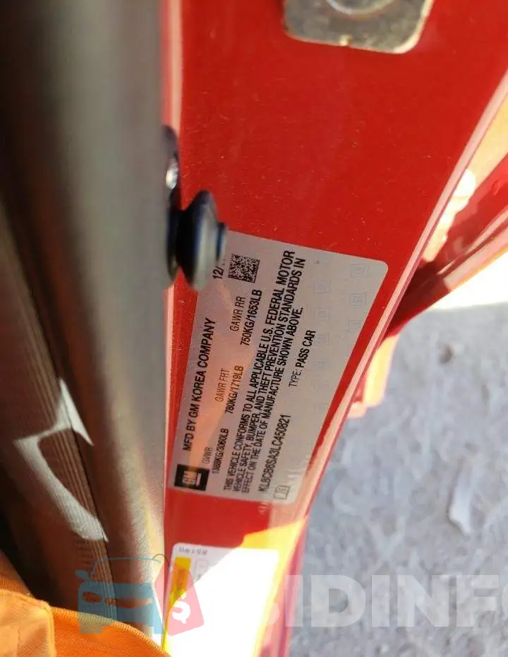 KL8CB6SA3LC450821 Photo# 10