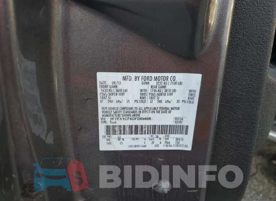 1FTFX1CF8DFD68666 Photo# 12