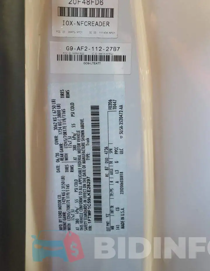 1FTMF1C59LKE28297 Photo# 12