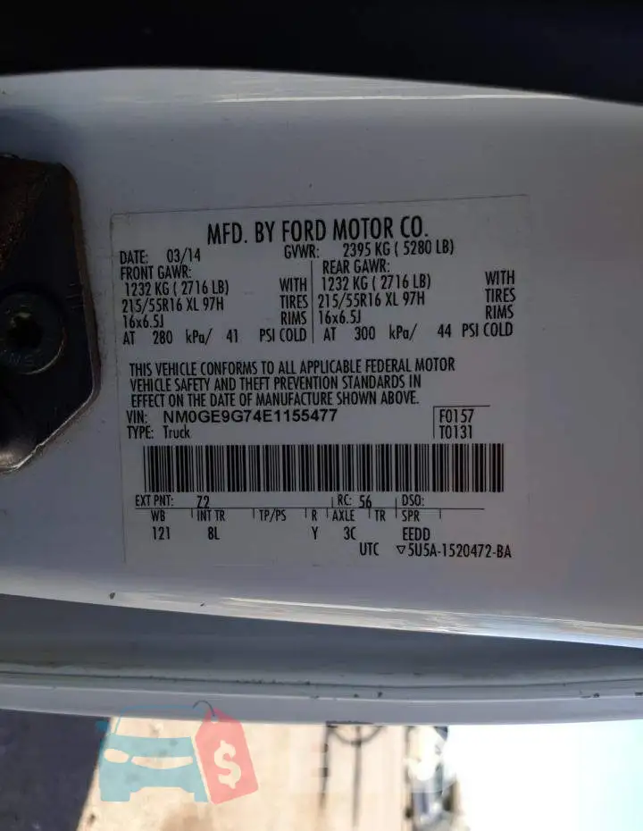 NM0GE9G74E1155477 Photo# 10