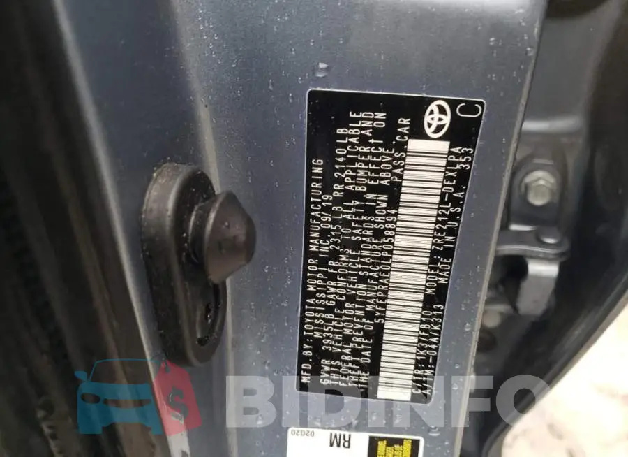 5YFEPRAE0LP058894 Photo# 12