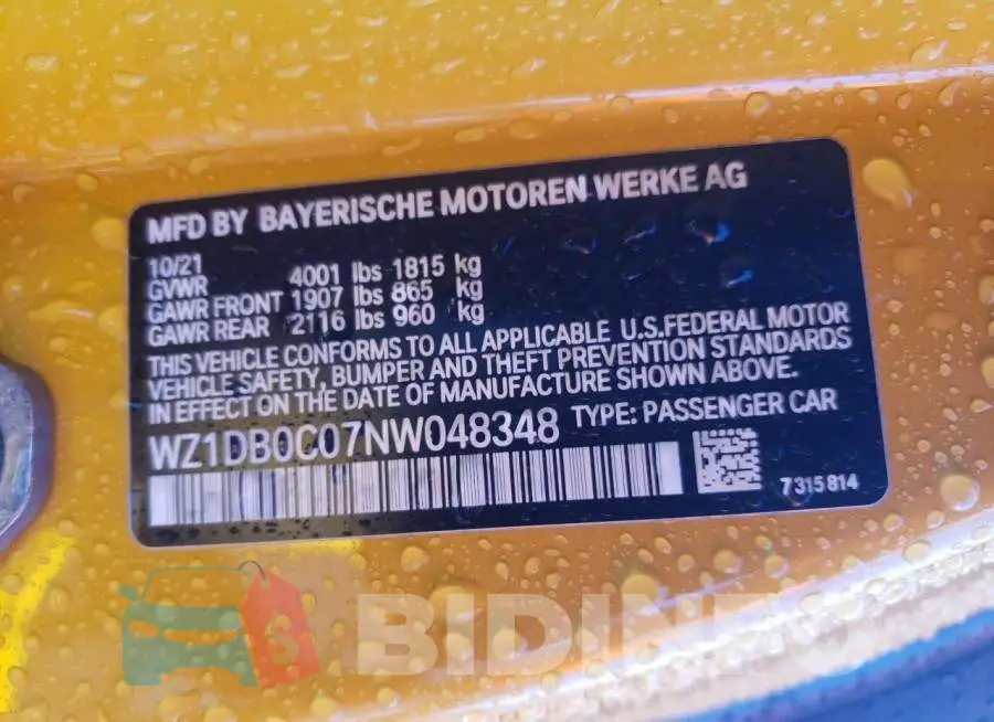 WZ1DB0C07NW048348 Photo# 13
