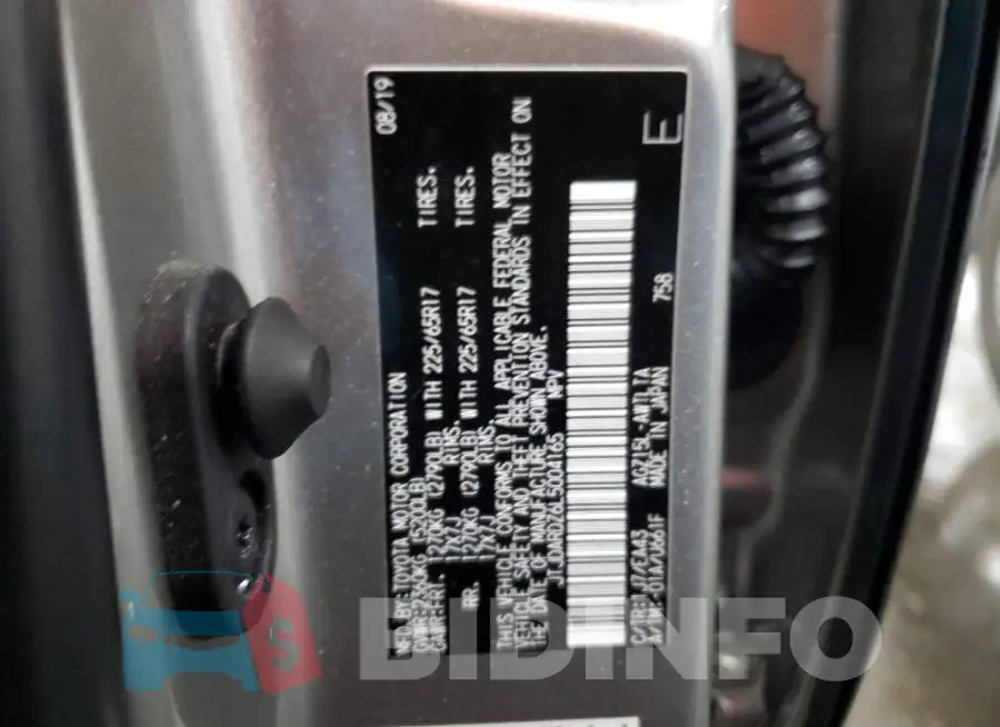 JTJDARDZ6L5004165 Photo# 10