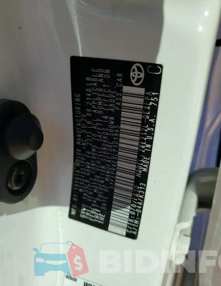 5YFEPRAEXLP101945 Photo# 10