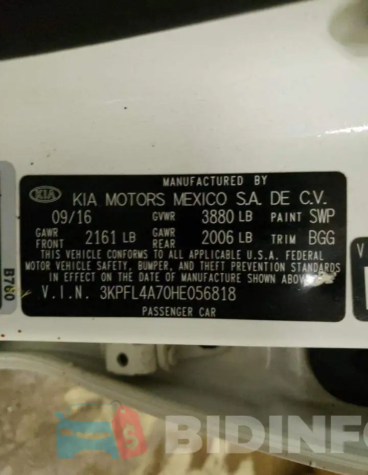 3KPFL4A70HE056818 Photo# 13