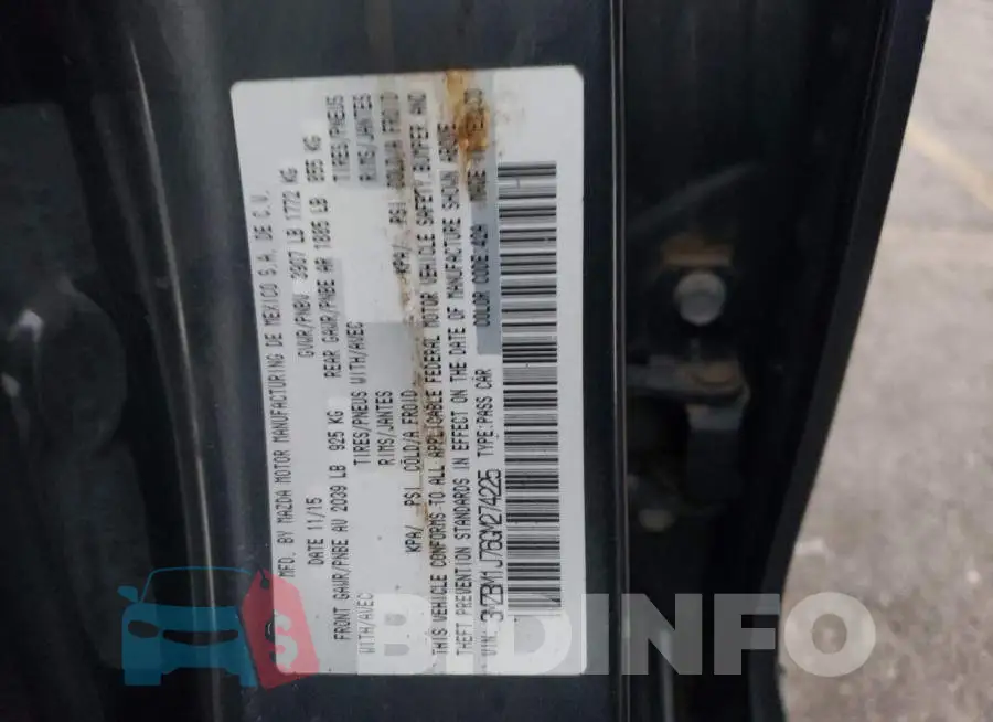 3MZBM1J76GM274225 Photo# 12