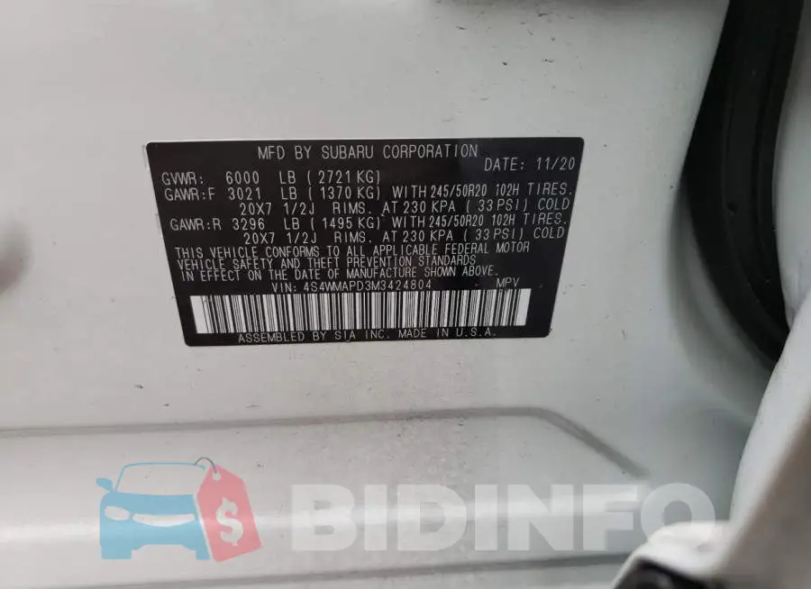 4S4WMAPD3M3424804 Photo# 10
