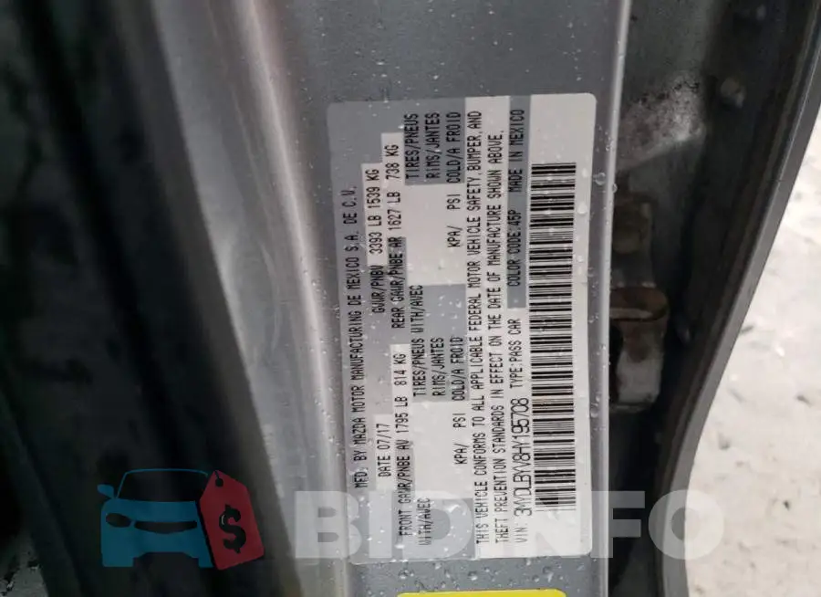 3MYDLBYV8HY195708 Photo# 12