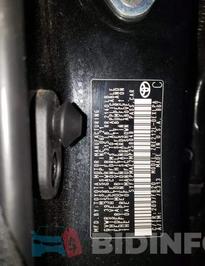 5YFEPMAE2MP258048 Photo# 13