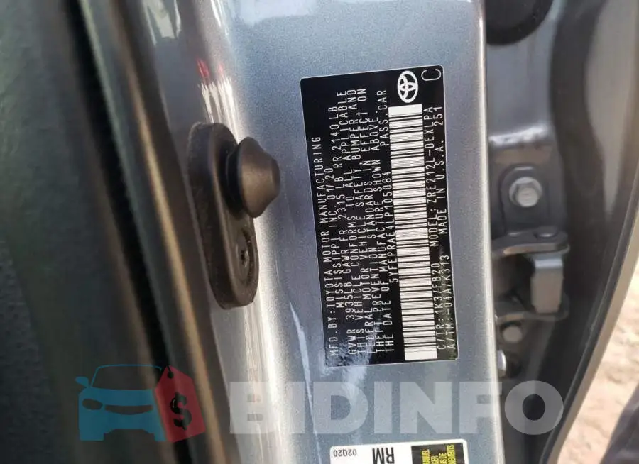 5YFEPRAE4LP105084 Photo# 10