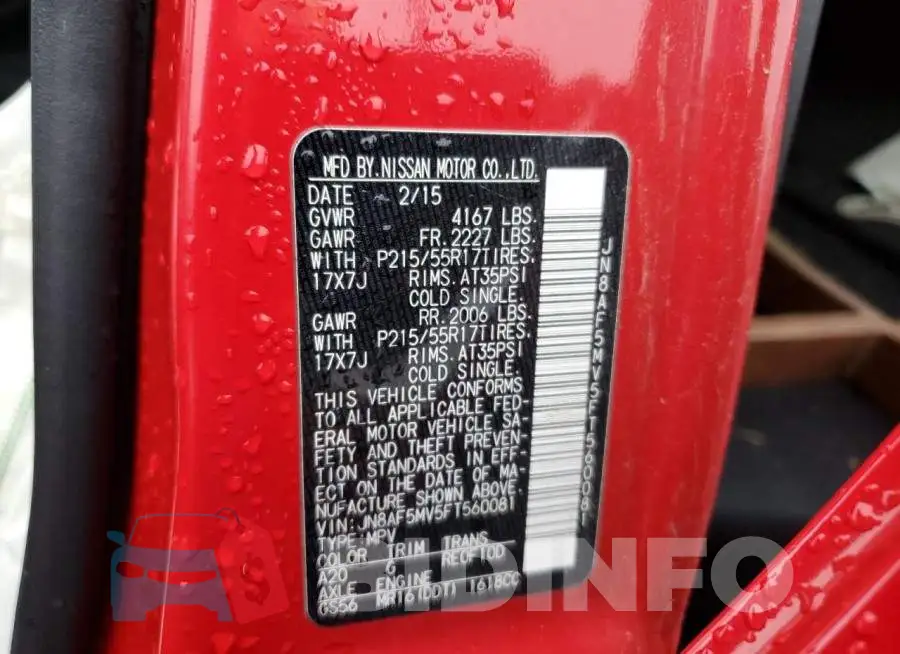 JN8AF5MV5FT560081 Photo# 12