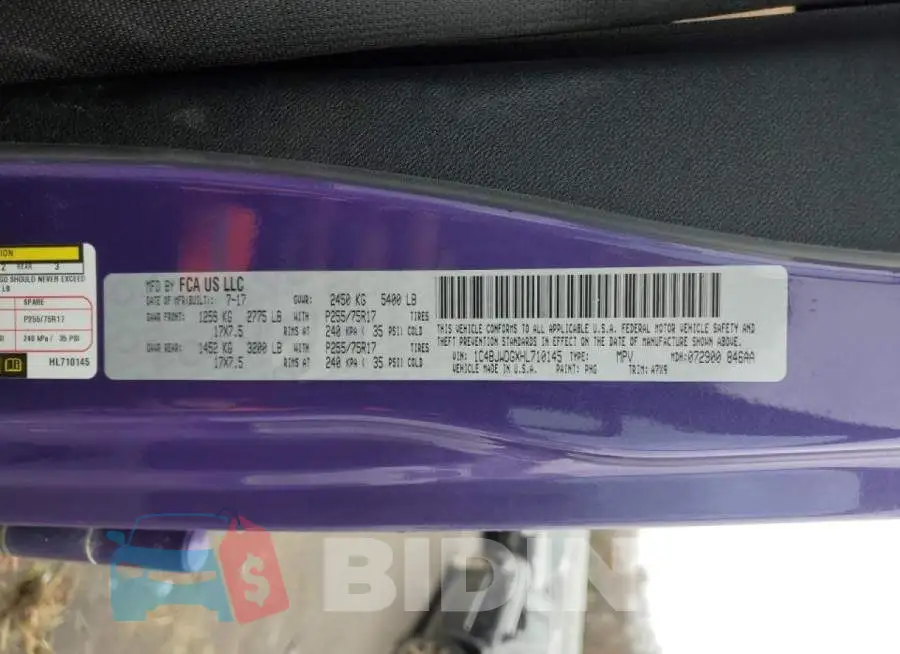 1C4BJWDGXHL710145 Photo# 12