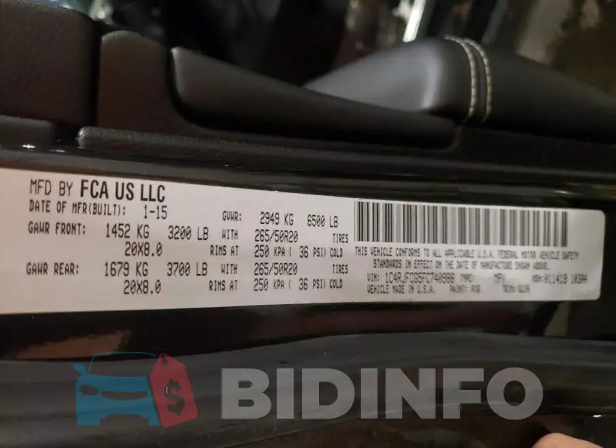 1C4RJFCG5FC740988 Photo# 13