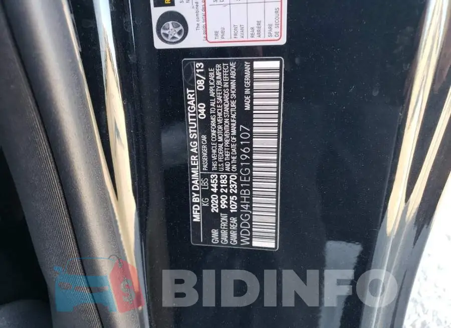 WDDGJ4HB1EG196107 Photo# 12