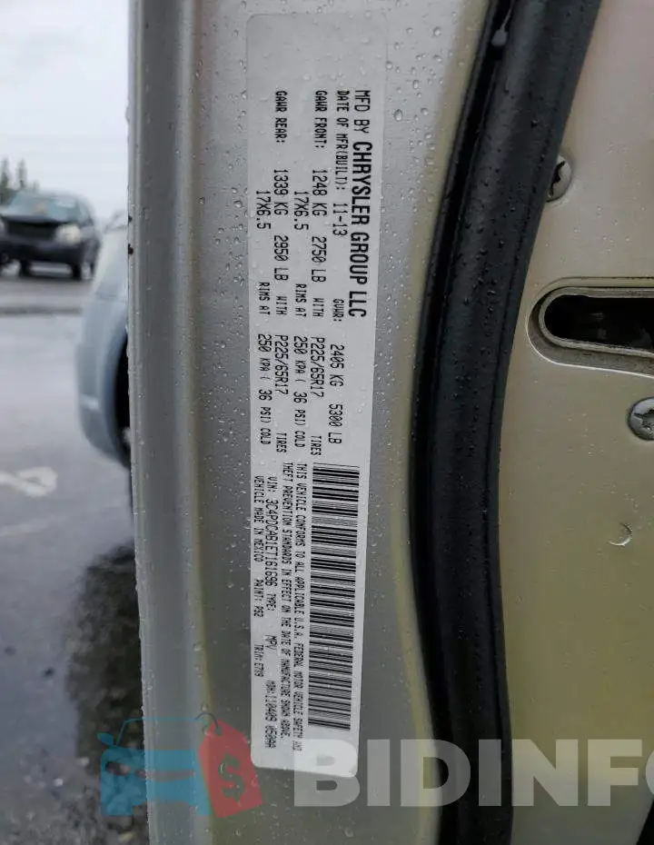 3C4PDCAB1ET161696 Photo# 13
