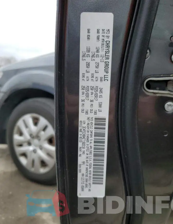 3C4PDCAB4ET182218 Photo# 14