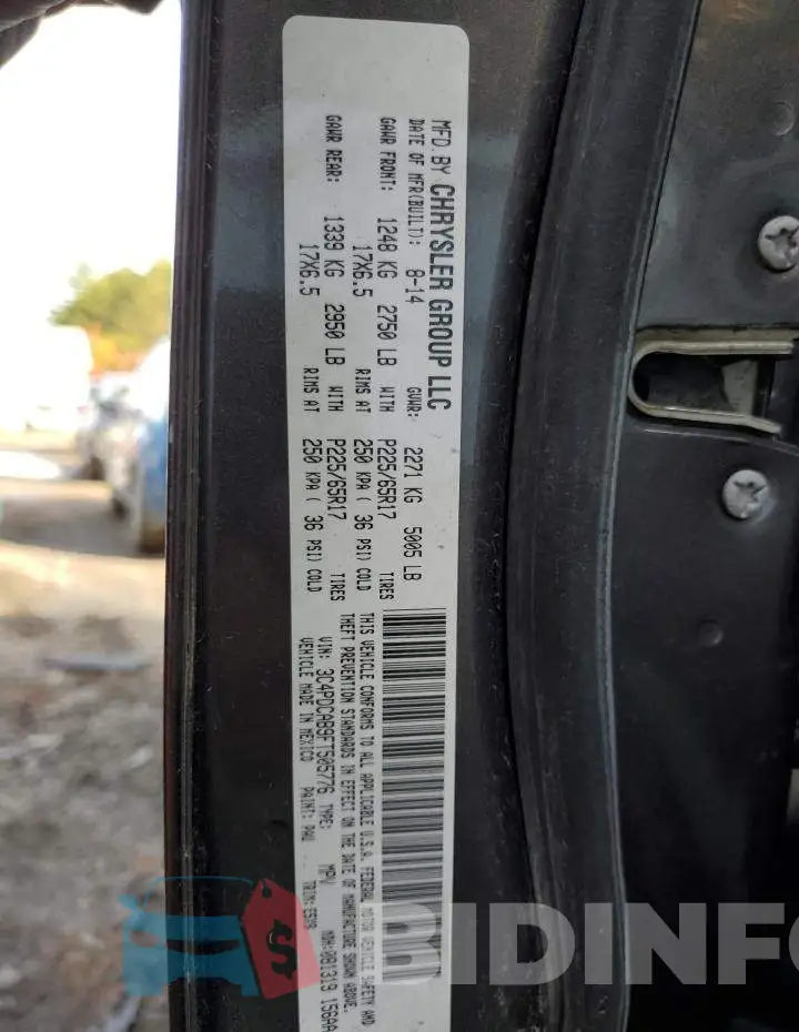 3C4PDCAB9FT505776 Photo# 10
