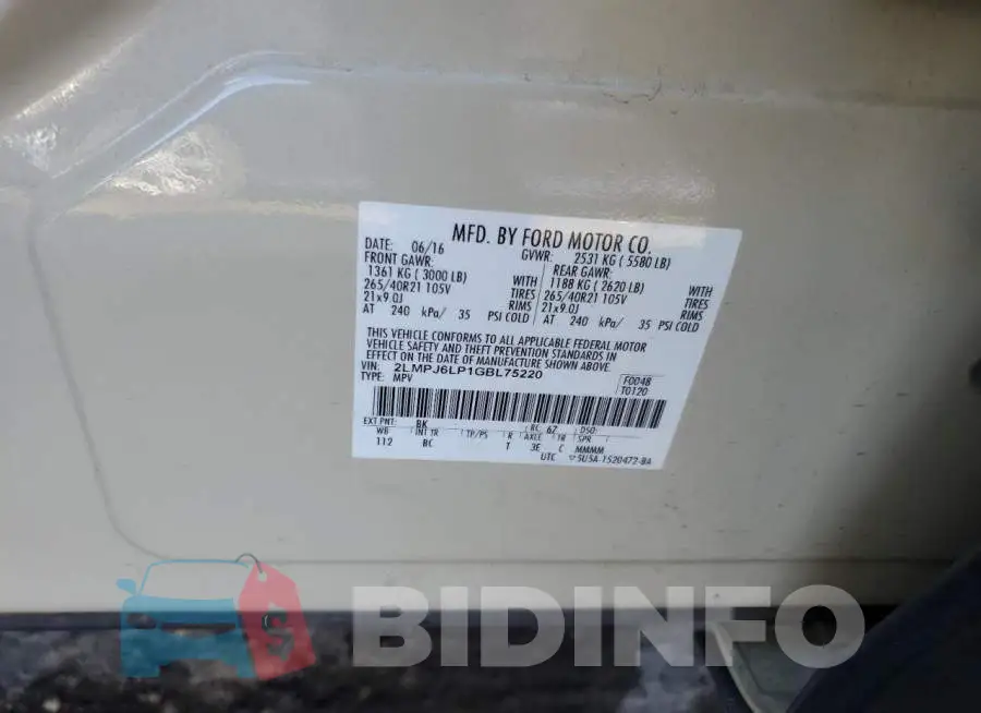 2LMPJ6LP1GBL75220 Photo# 13