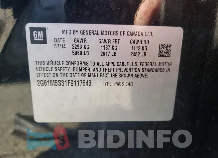 2G61M5S31F9117648 Photo# 12