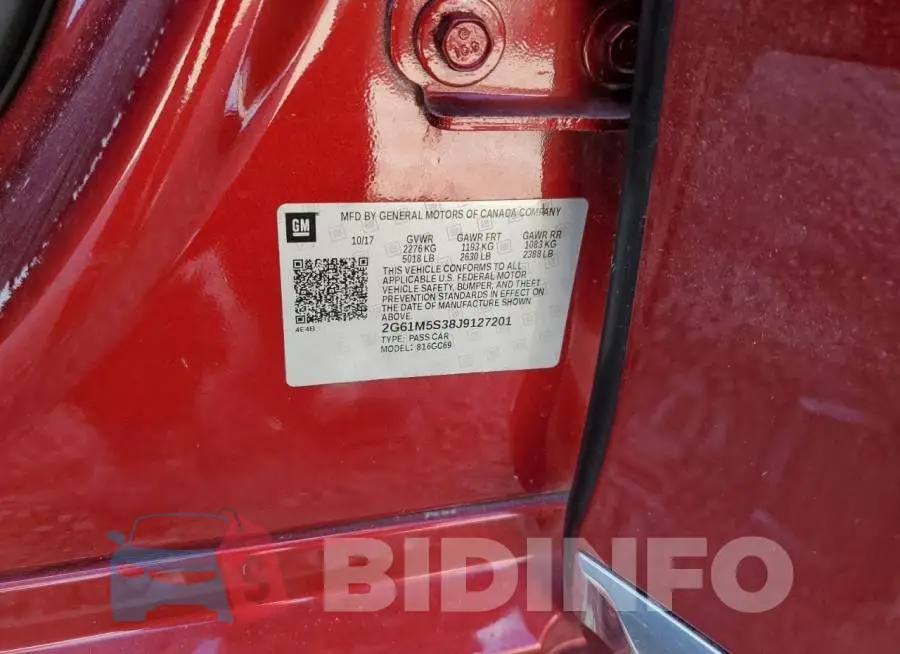 2G61M5S38J9127201 Photo# 10