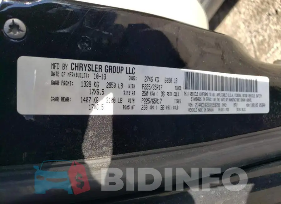 2C4RC1BG5ER159799 Photo# 14