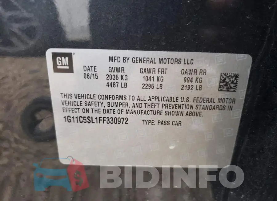1G11C5SL1FF330972 Photo# 12