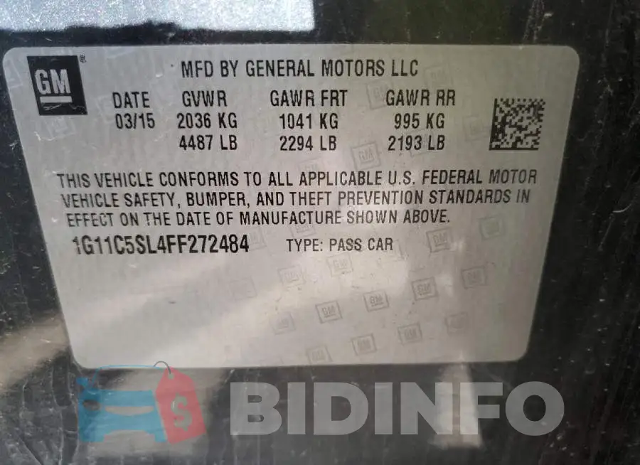 1G11C5SL4FF272484 Photo# 12
