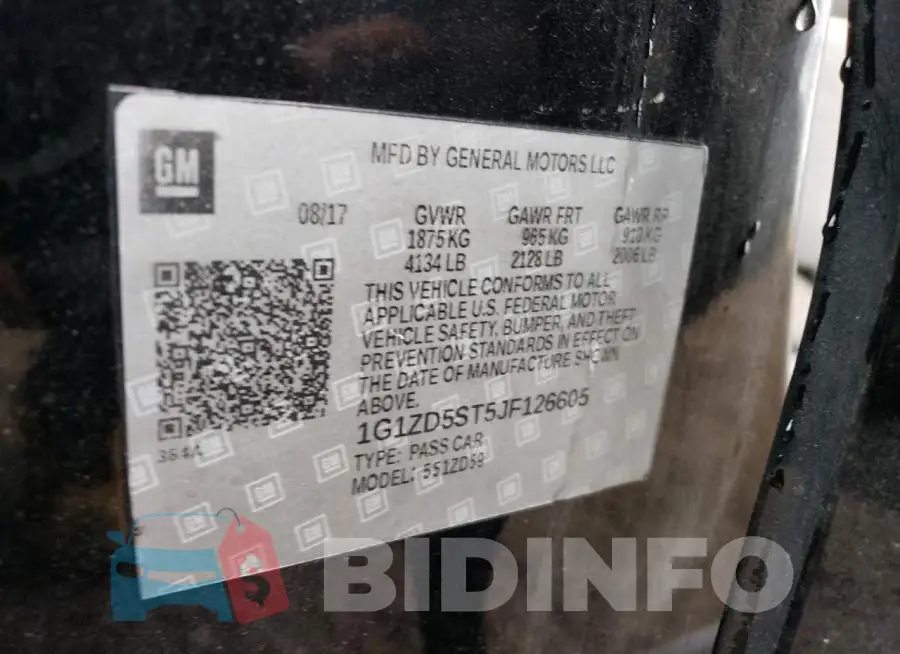 1G1ZD5ST5JF126605 Photo# 12