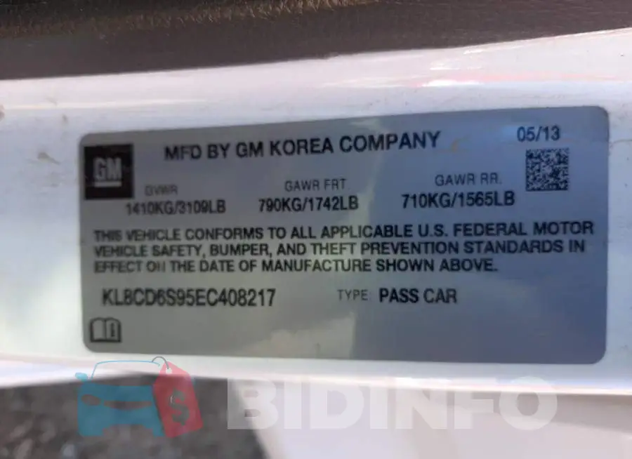 KL8CD6S95EC408217 Photo# 10