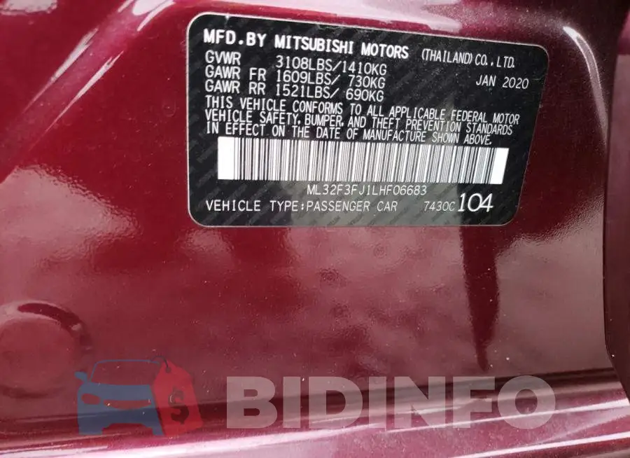 ML32F3FJ1LHF06683 Photo# 10