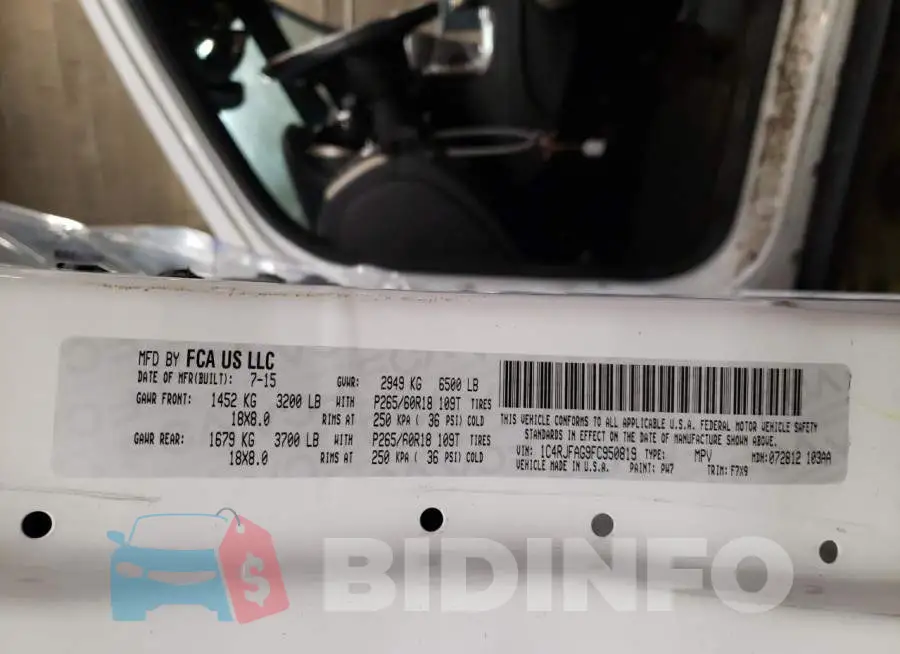 1C4RJFAG9FC950819 Photo# 13