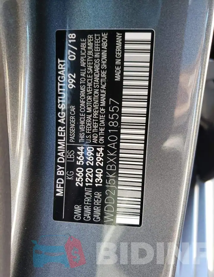 WDD2J5KBXKA018557 Photo# 10