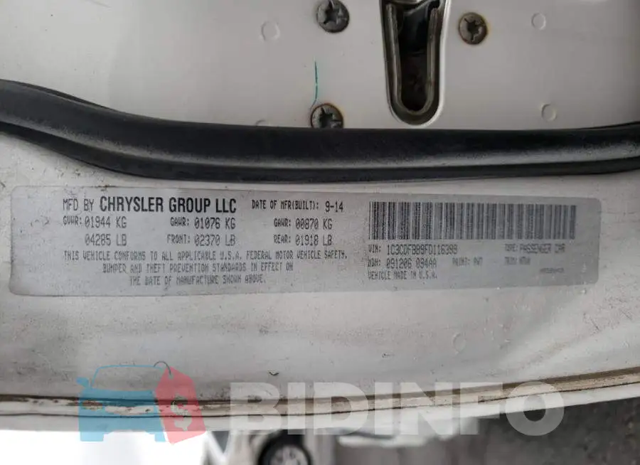 1C3CDFBB9FD116399 Photo# 12