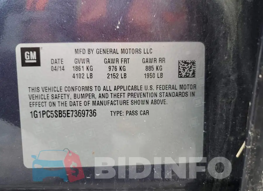 1G1PC5SB5E7369736 Photo# 10