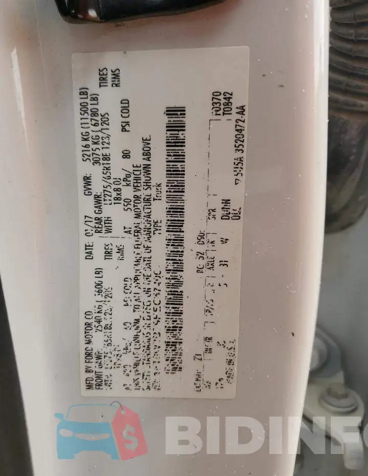 1FT8W3BT9HEC47400 Photo# 13