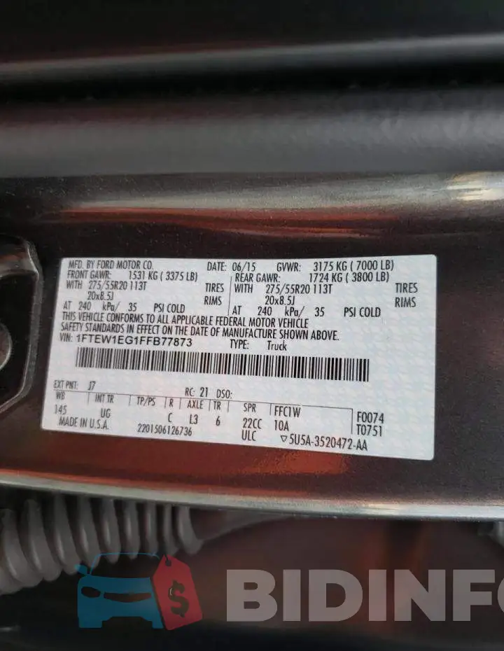 1FTEW1EG1FFB77873 Photo# 10
