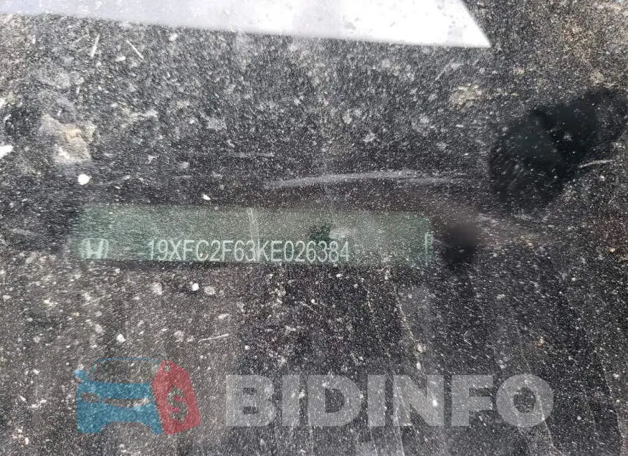 19XFC2F63KE026384 Photo# 13
