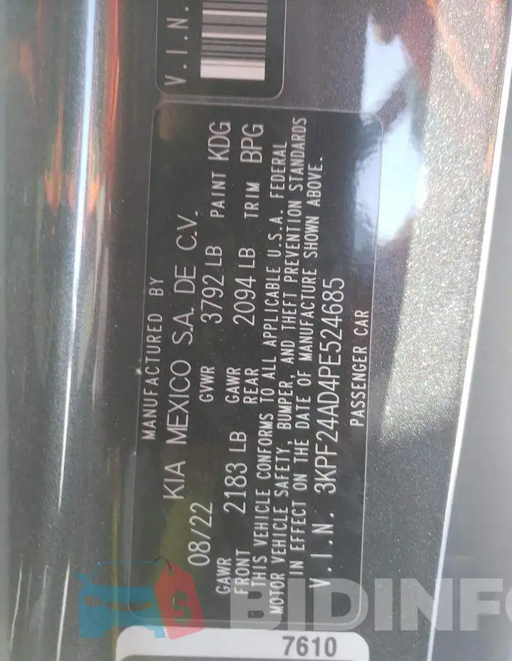 3KPF24AD4PE524685 Photo# 12