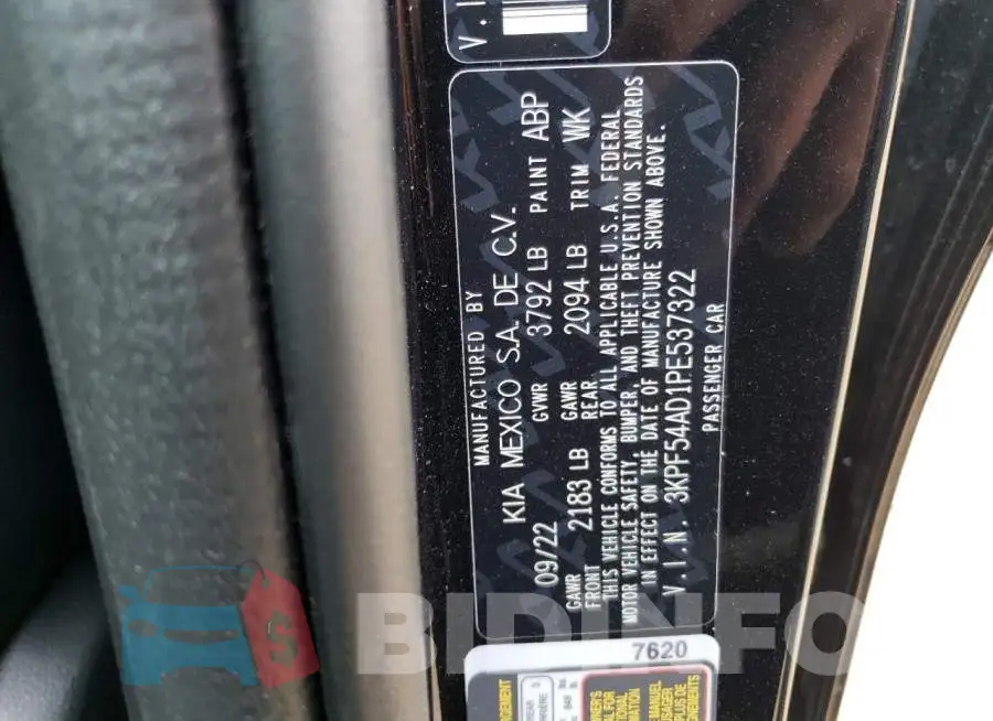 3KPF54AD1PE537322 Photo# 10