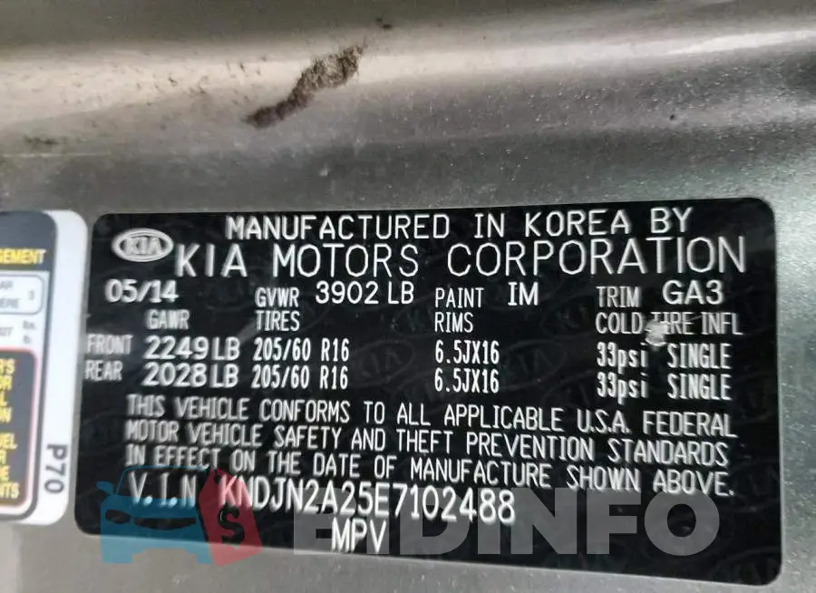 KNDJN2A25E7102488 Photo# 12