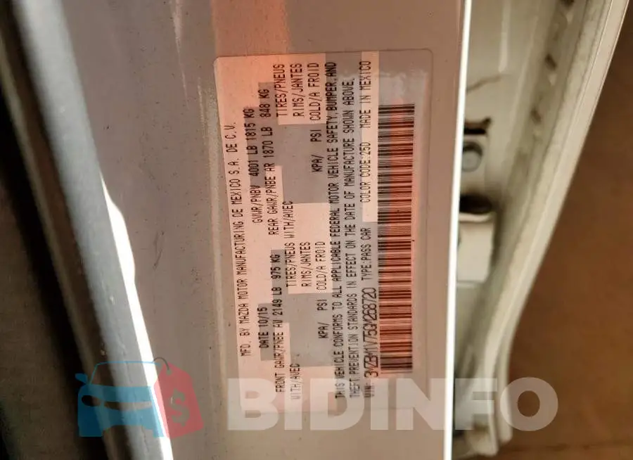 3MZBM1V75GM268720 Photo# 9