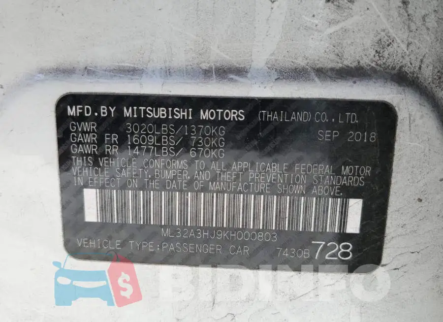 ML32A3HJ9KH000803 Photo# 12