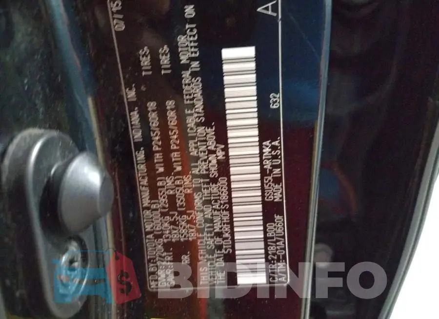5TDJKRFH0FS186600 Photo# 10