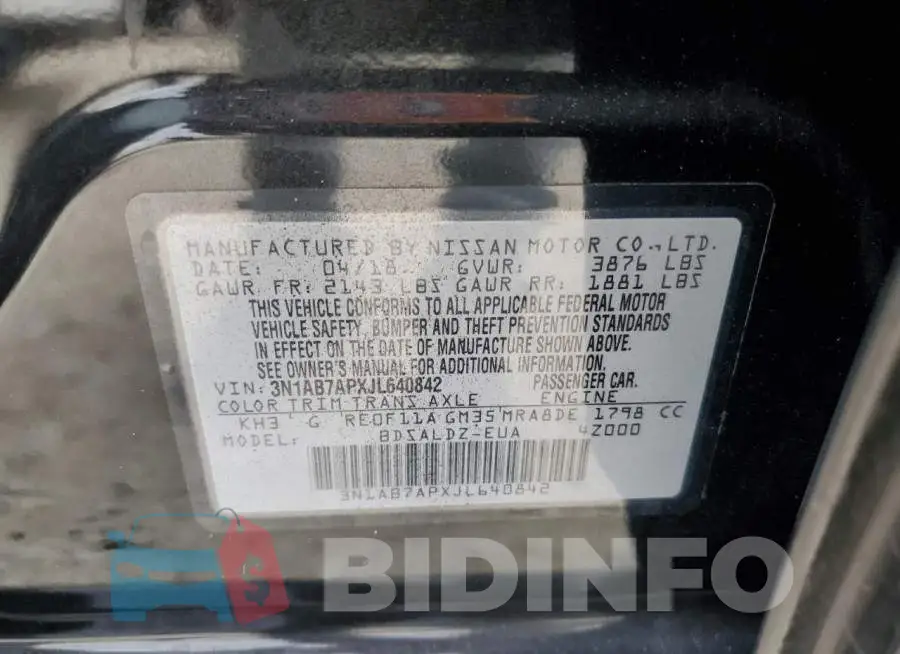 3N1AB7APXJL640842 Photo# 12